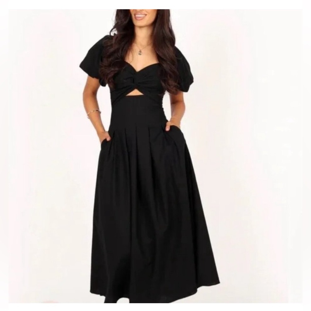 PETAL & PUP MARIA PUFF SLEEVE MAXI DRESS FROM NORDSTROM